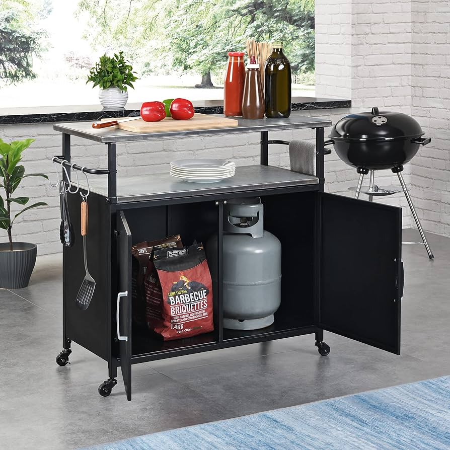 Expert Grill Prep Cart: Optimizing Your Grill Setup