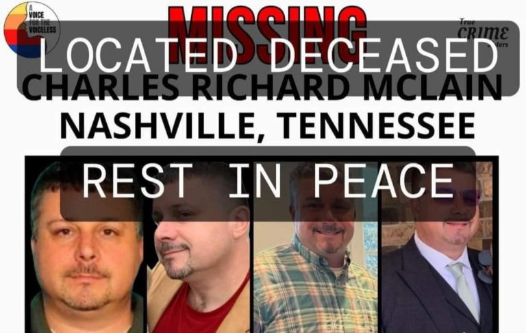 Charlie McLain Suicide & Death Nashville, Tennessee: Missing 49-year-old Old Hickory man found dead – REPORT