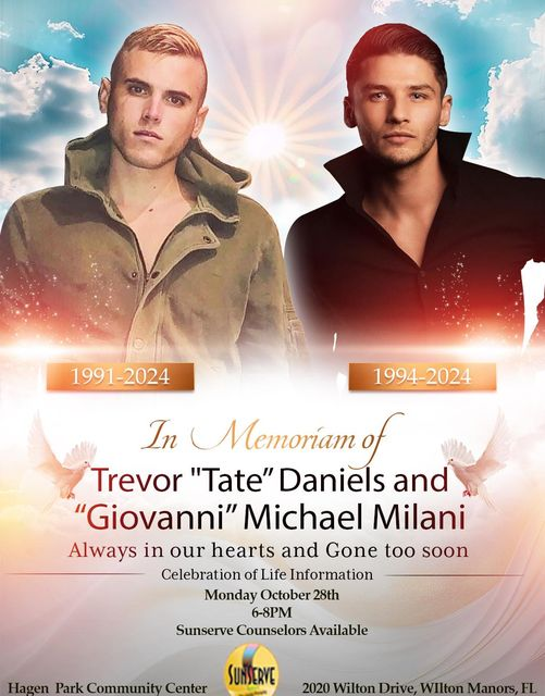 Giovanni Milani And Trevor Daniels Death & Obituary: Fort Lauderdale, FL Charismatic Entrepreneur Died